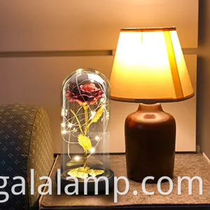 Galaxy Rose for Women, стеклянный купол Радужная Эвечная Роза Подарок